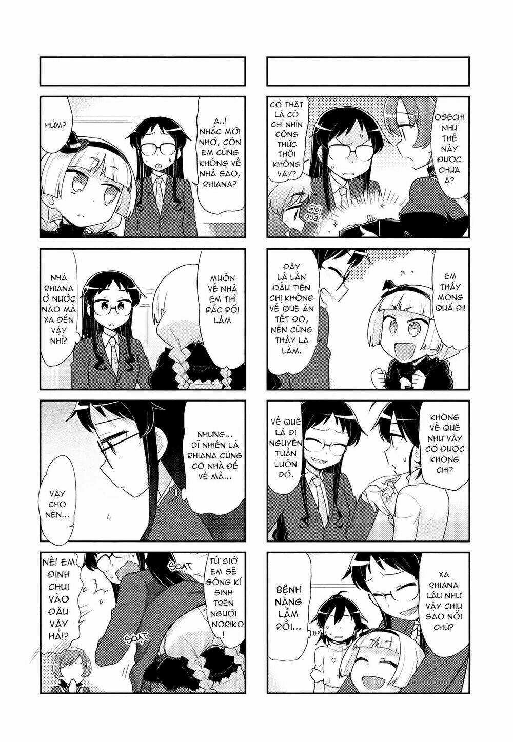 Majyo To Houki To Kurobuchi Megane Chương 38 Ảnh 5