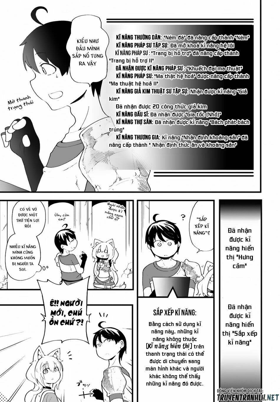 Seichou Cheat De Nandemo Dekiru You Ni Natta Ga, Mushoku Dake Wa Yamerarenai You Desu Chương 8 Ảnh 16