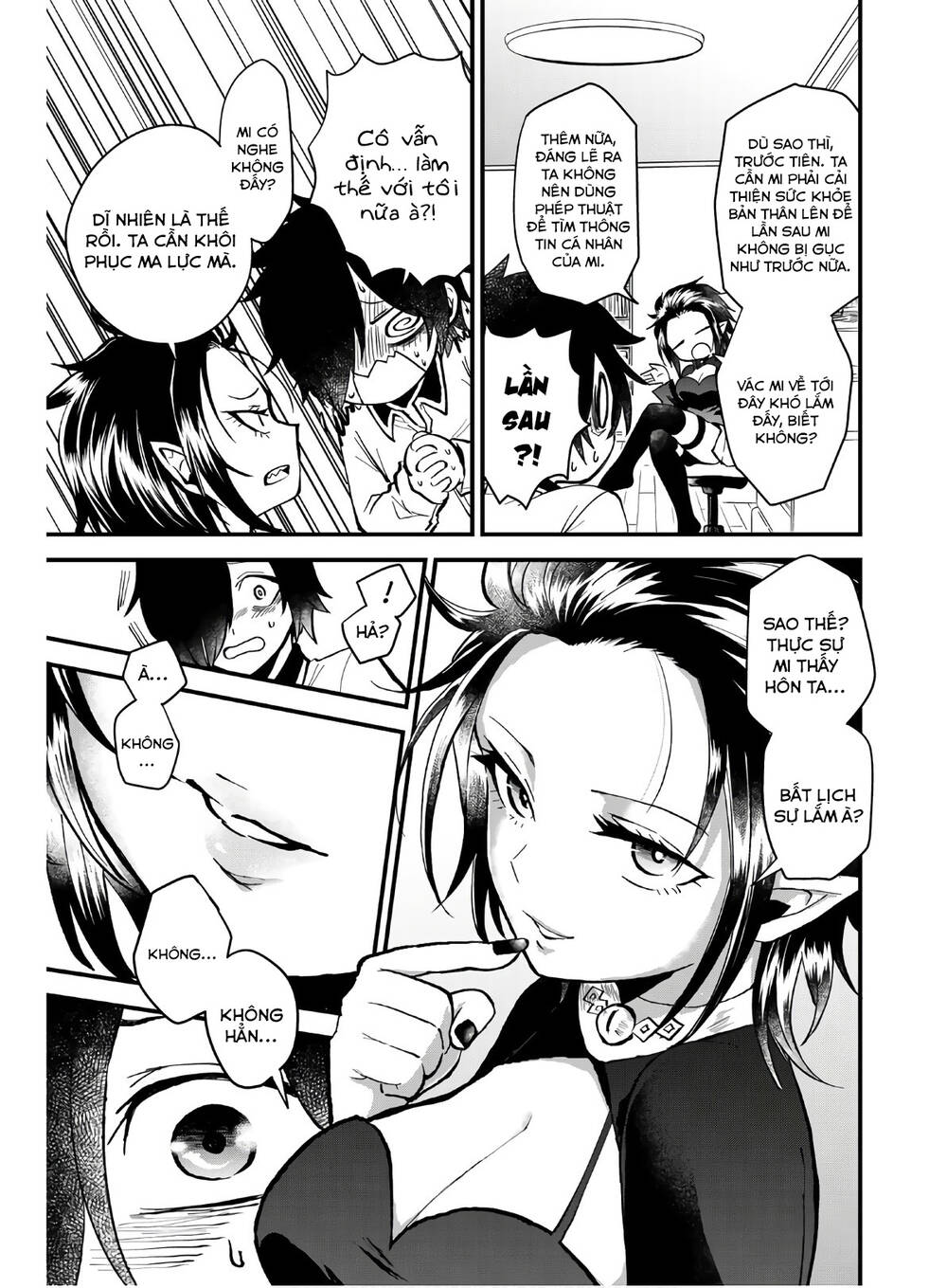 The Witch Controls Her Age And Magic With A Kiss Chương 2 Ảnh 17