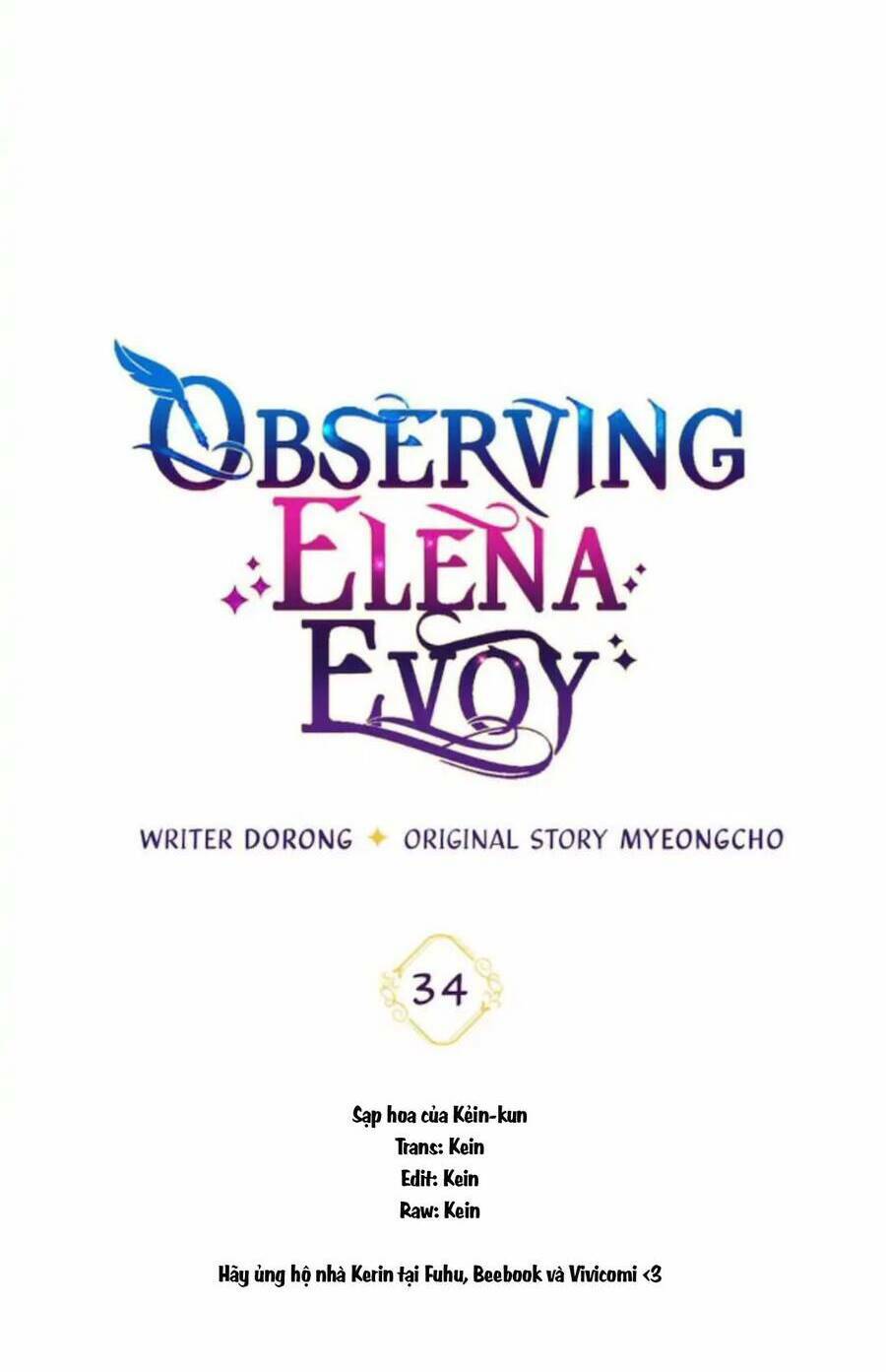 Nhật Ký Quan Sát Elena Evoy Chương 34 Ảnh 10