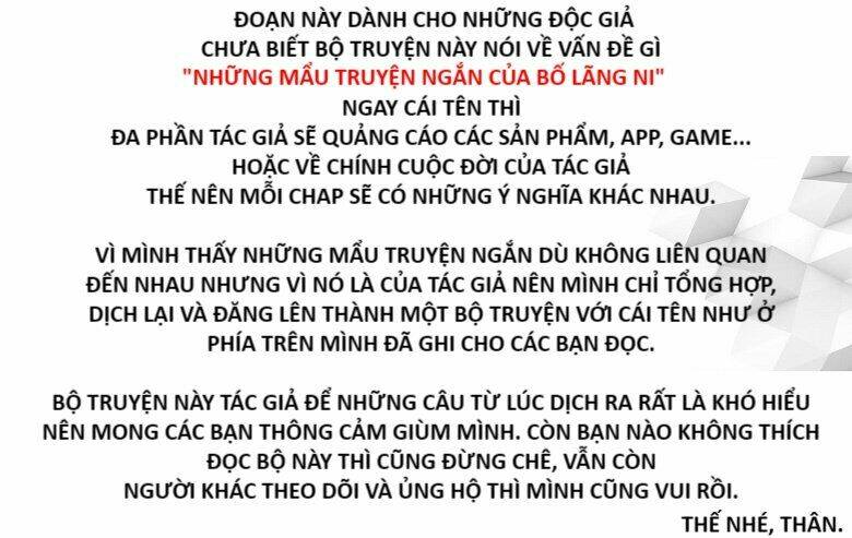 Những Mẩu Truyện Ngắn Của Bố Lãng Ni Chương 8 Ảnh 2