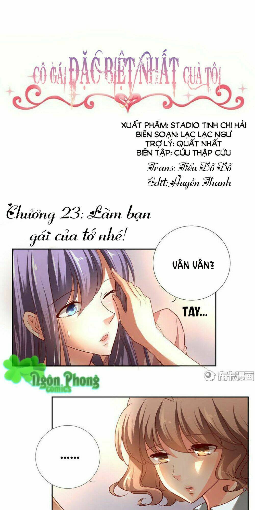Cô Gái Đặc Biệt Nhất Của Tôi Chương 23 Ảnh 3