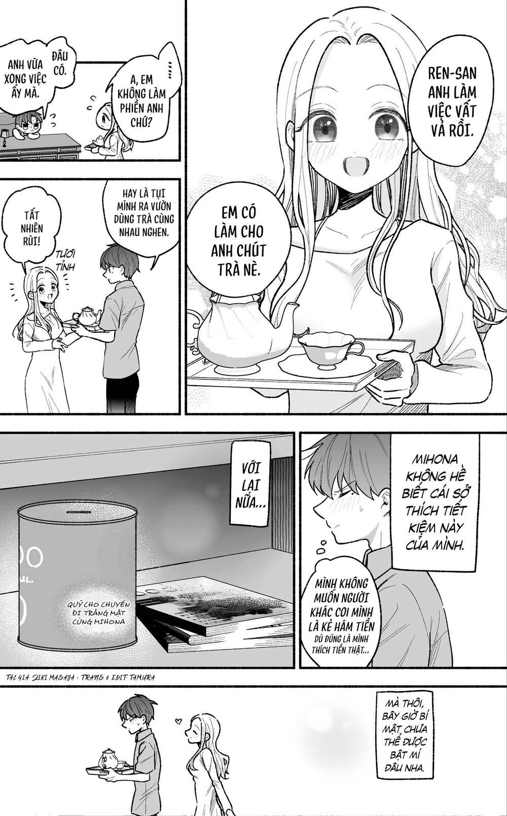 Watashi No Otto Wa Stress Ga Tamaru To Shota Kasuru Chương 15.5 Ảnh 3