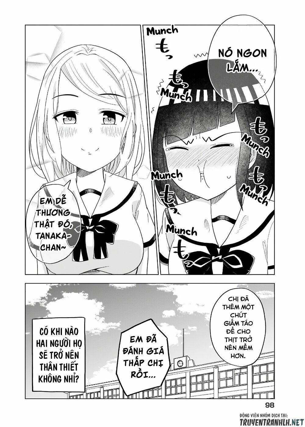 Tanaka-San Trong Lớp Tôi Thật Sự Là Siêu Đáng Sợ Chương 40 Ảnh 6