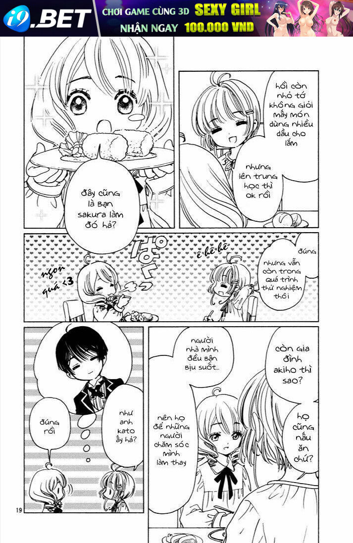 Thủ Lĩnh Thẻ Bài 2: Card Captor Sakura 2 Chương 13 Ảnh 22