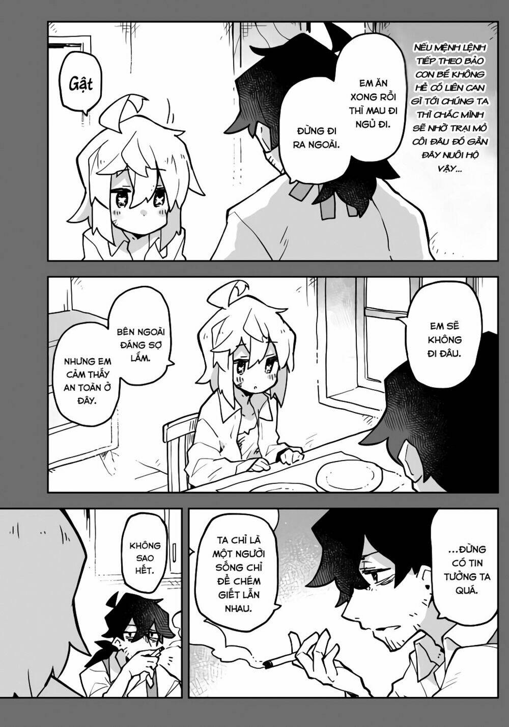 The Story Of A Terrifying Hitman And A Little Girl Chương 1 Ảnh 9