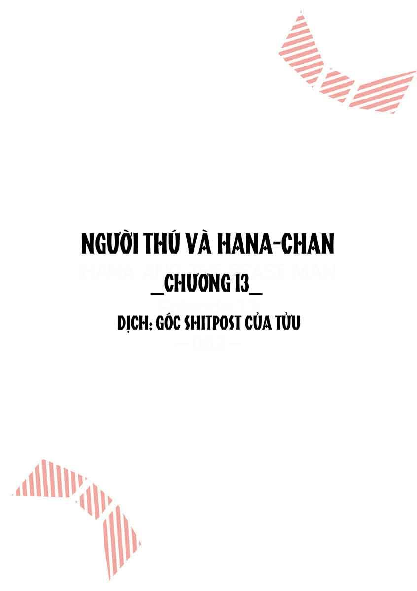 Người Thú Và Hana-Chan Chương 13 Ảnh 3