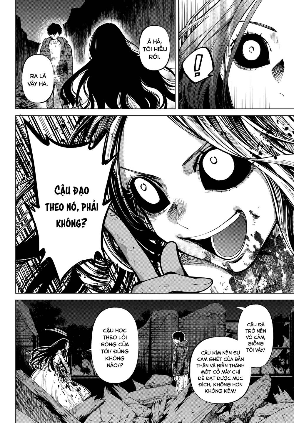 Konya Wa Tsuki Ga Kirei Desu Ga, Toriaezu Shi Ne Chương 56 Ảnh 5