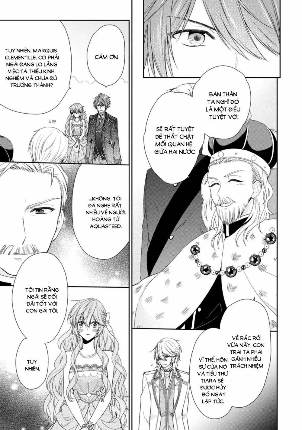Akuyaku Reijou Wa Ringoku No Outaishi Ni Dekiai Sareru Chương 3 Ảnh 18
