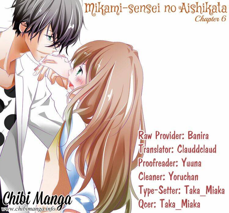 Mikami-Sensei No Aishikata Chương 6 Ảnh 4
