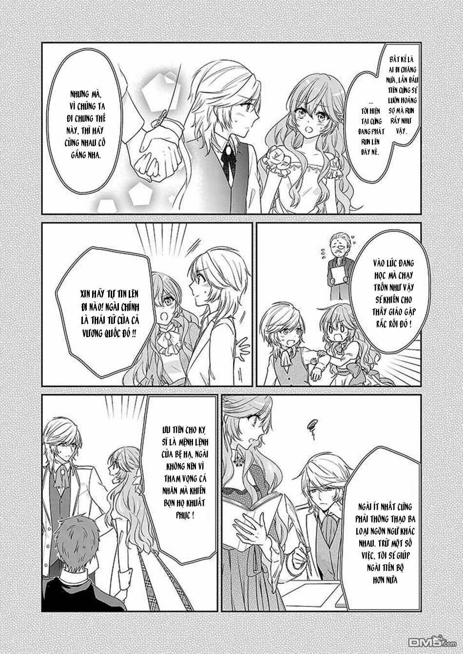 Akuyaku Reijou Wa Ringoku No Outaishi Ni Dekiai Sareru Chương 4 Ảnh 15