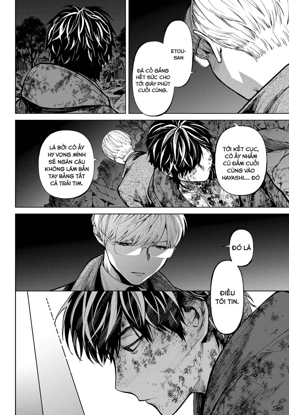 Konya Wa Tsuki Ga Kirei Desu Ga, Toriaezu Shi Ne Chương 56 Ảnh 16