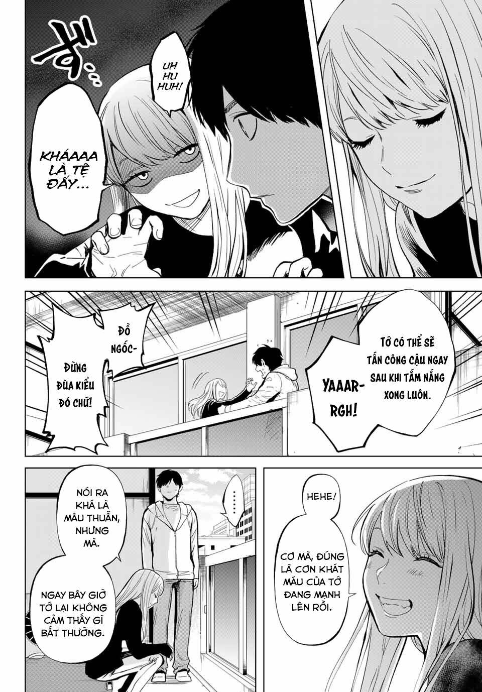 Konya Wa Tsuki Ga Kirei Desu Ga, Toriaezu Shi Ne Chương 50 Ảnh 11