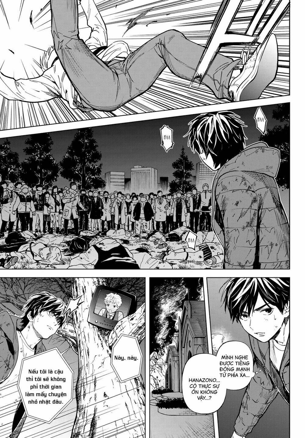 Konya Wa Tsuki Ga Kirei Desu Ga, Toriaezu Shi Ne Chương 53 Ảnh 14