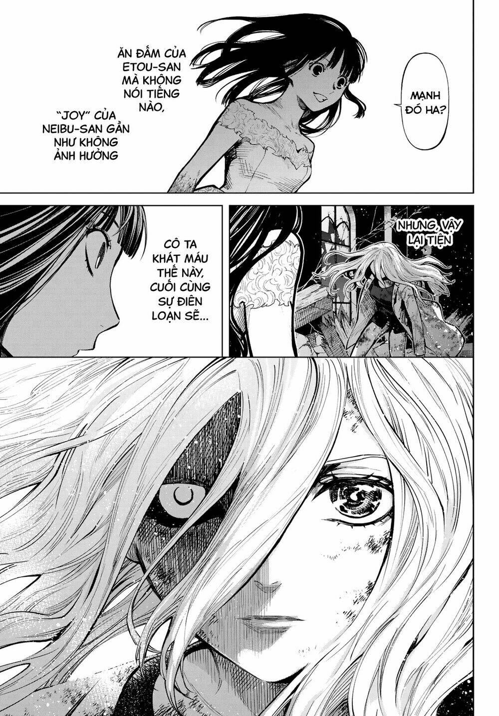 Konya Wa Tsuki Ga Kirei Desu Ga, Toriaezu Shi Ne Chương 55 Ảnh 14