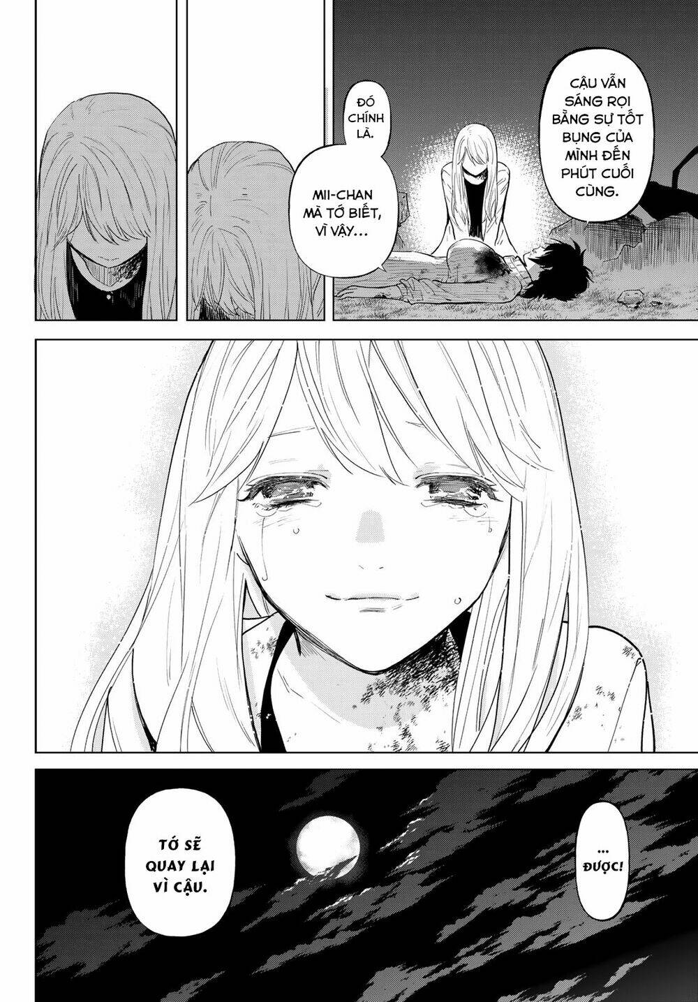 Konya Wa Tsuki Ga Kirei Desu Ga, Toriaezu Shi Ne Chương 53 Ảnh 13