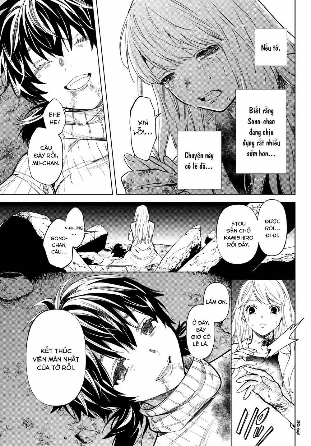 Konya Wa Tsuki Ga Kirei Desu Ga, Toriaezu Shi Ne Chương 53 Ảnh 12