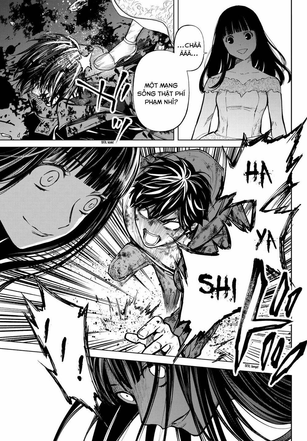 Konya Wa Tsuki Ga Kirei Desu Ga, Toriaezu Shi Ne Chương 54 Ảnh 43