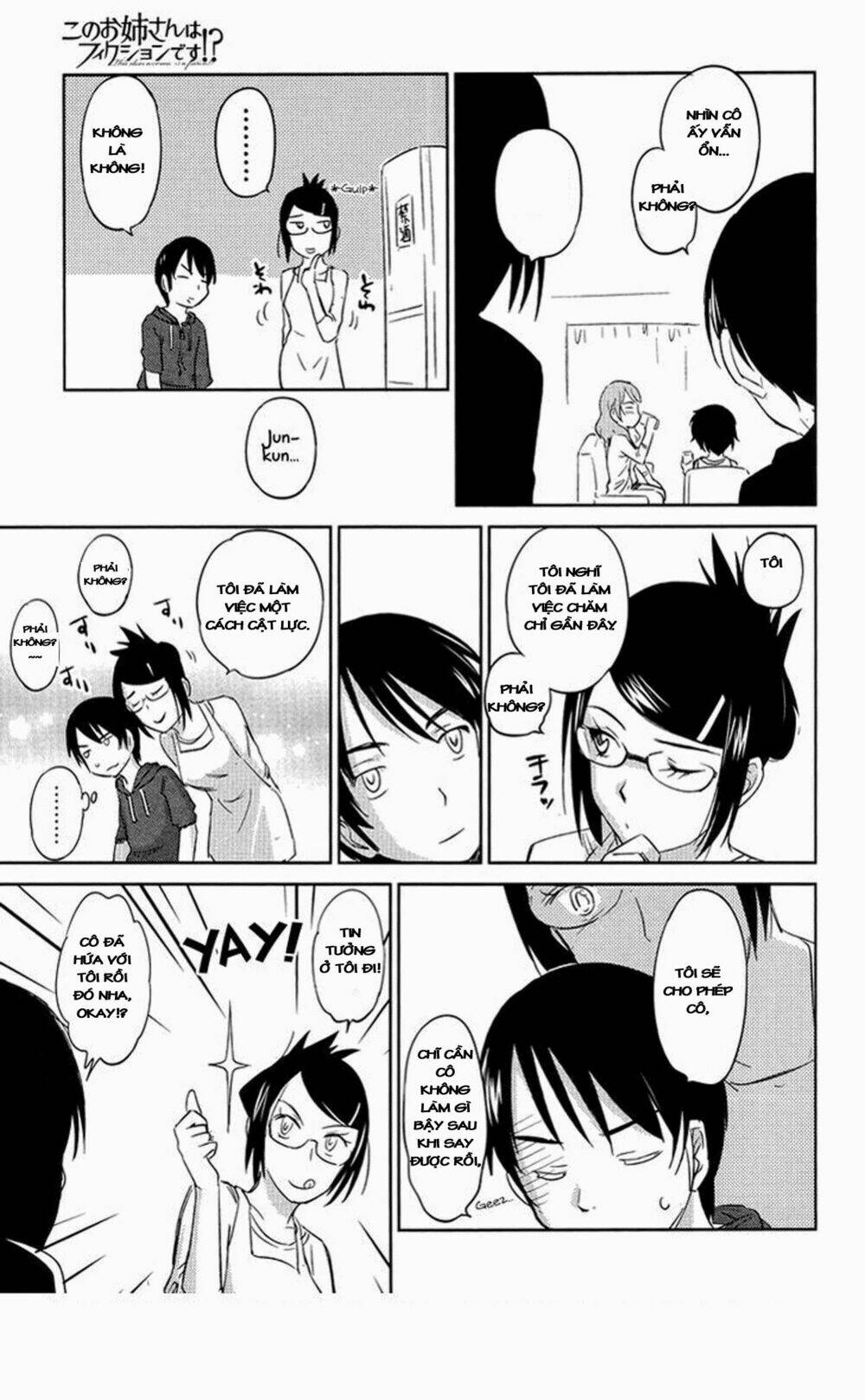 Kono Oneesan Wa Fliction Desu!? Chương 25 Ảnh 23