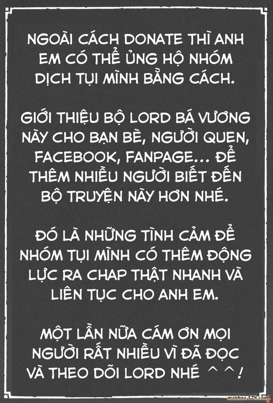 Lord - Bá Vương Chương 10 Ảnh 3
