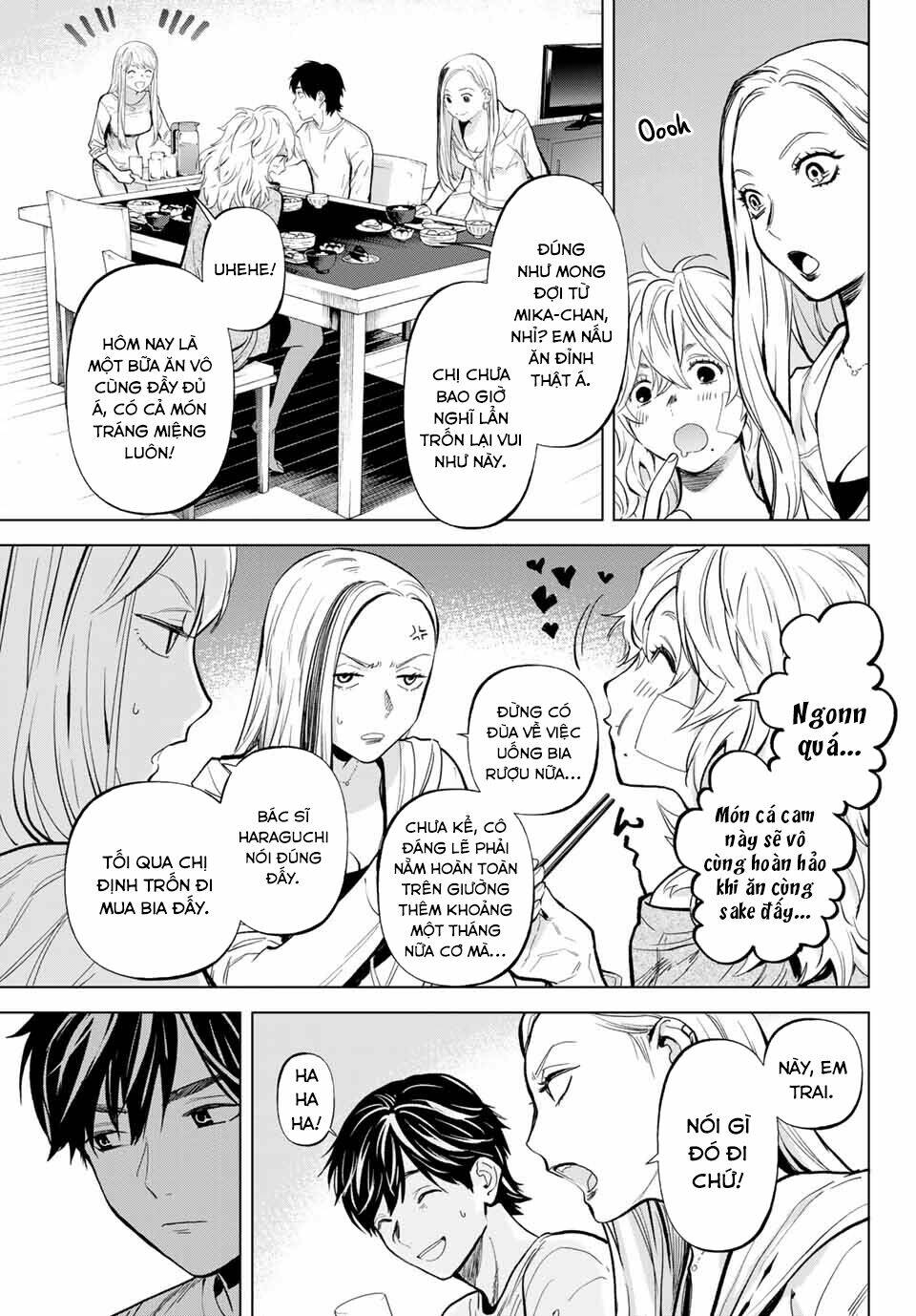 Konya Wa Tsuki Ga Kirei Desu Ga, Toriaezu Shi Ne Chương 50 Ảnh 6