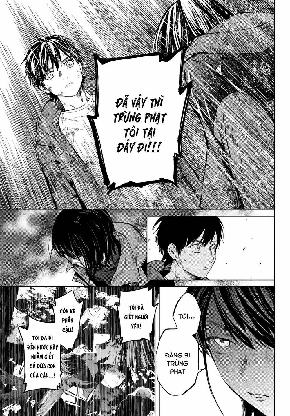 Konya Wa Tsuki Ga Kirei Desu Ga, Toriaezu Shi Ne Chương 54 Ảnh 18