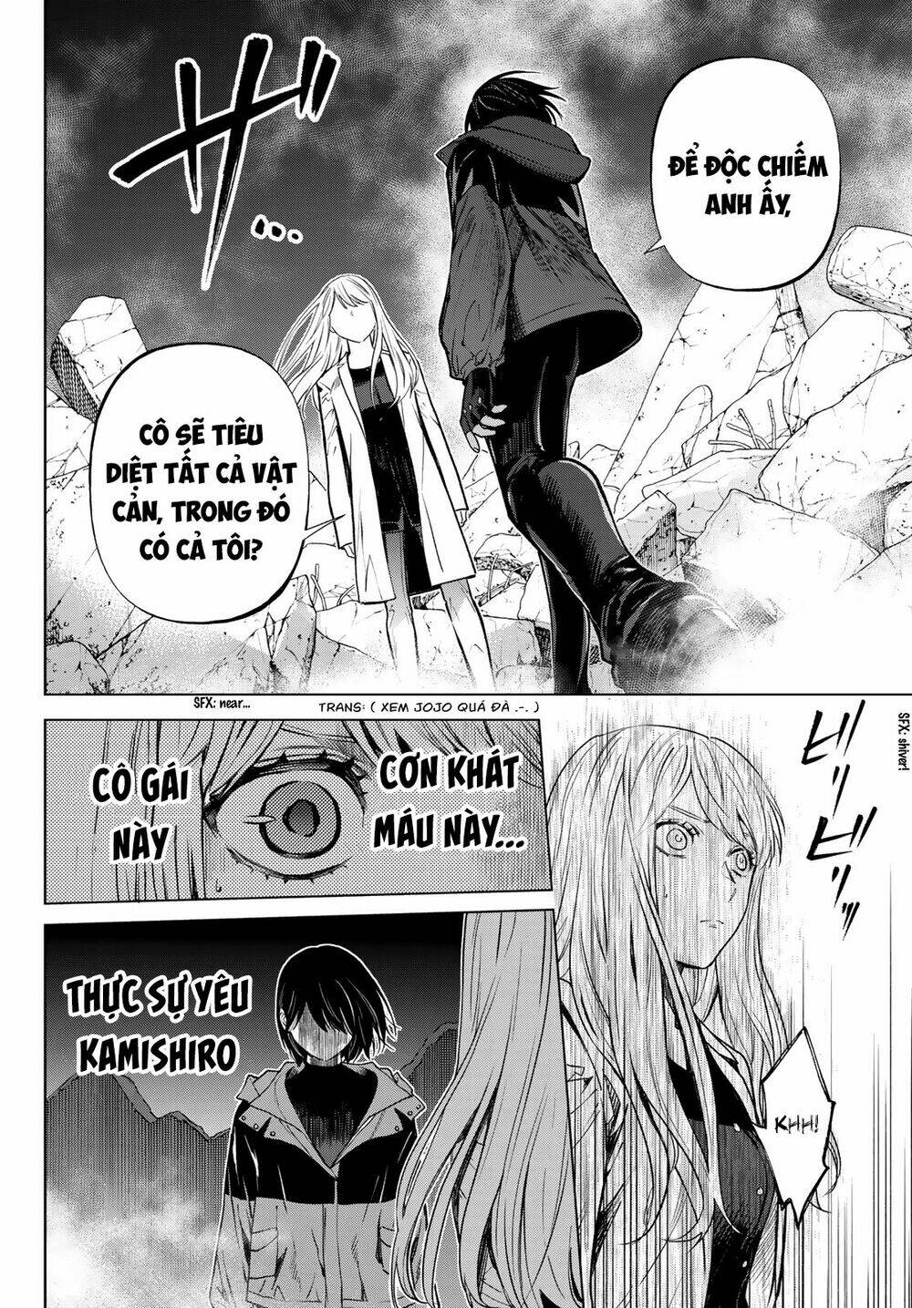 Konya Wa Tsuki Ga Kirei Desu Ga, Toriaezu Shi Ne Chương 52 Ảnh 19