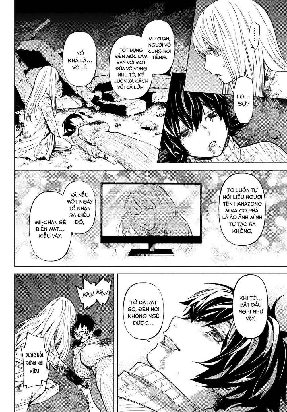 Konya Wa Tsuki Ga Kirei Desu Ga, Toriaezu Shi Ne Chương 53 Ảnh 9
