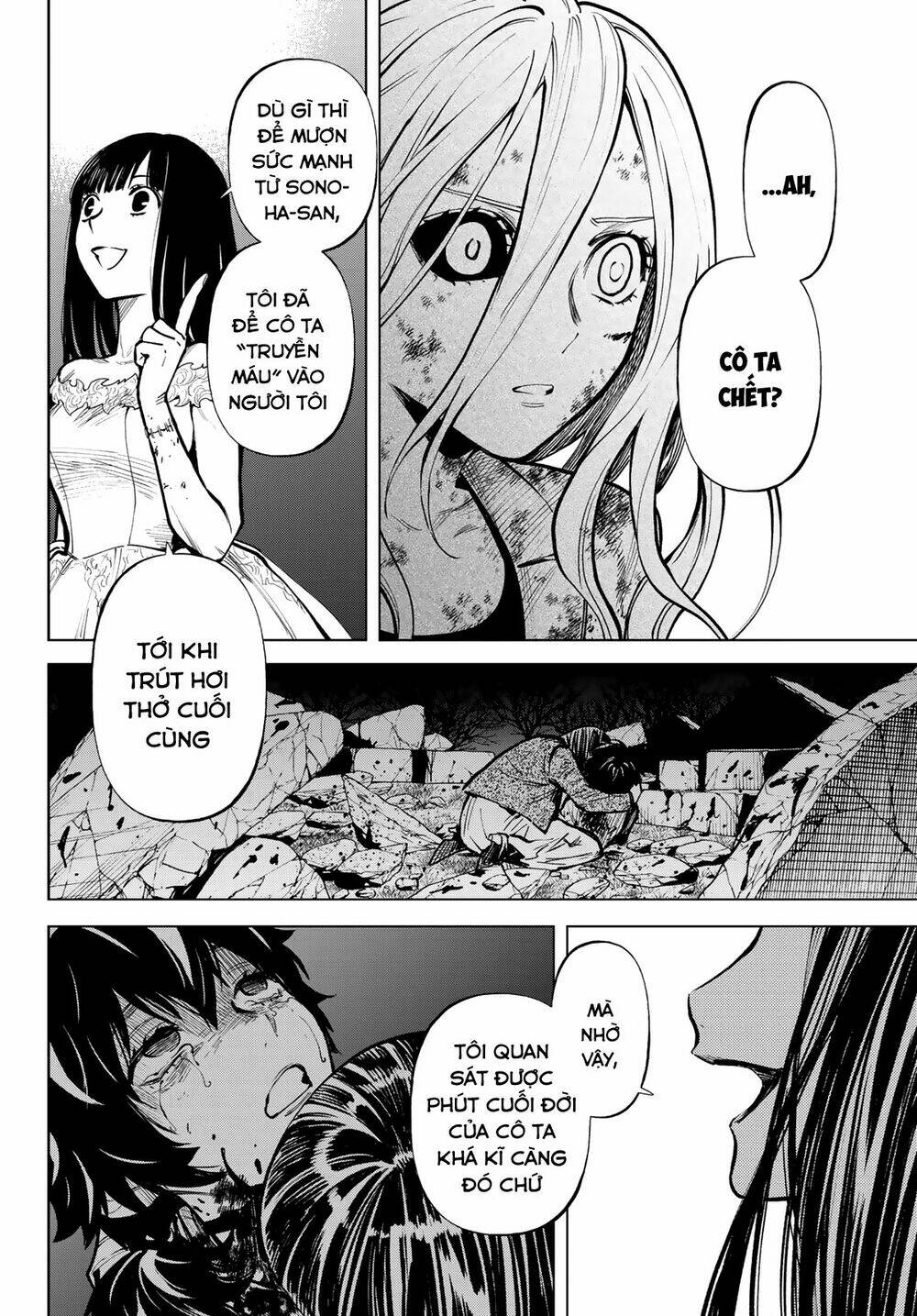 Konya Wa Tsuki Ga Kirei Desu Ga, Toriaezu Shi Ne Chương 55 Ảnh 19