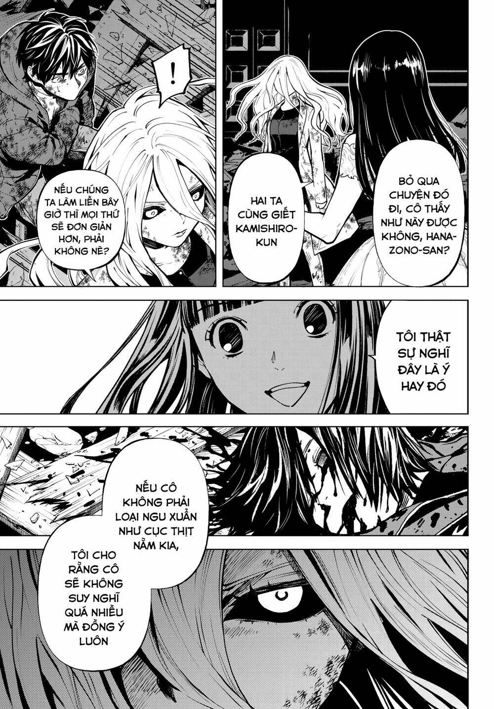Konya Wa Tsuki Ga Kirei Desu Ga, Toriaezu Shi Ne Chương 55 Ảnh 8