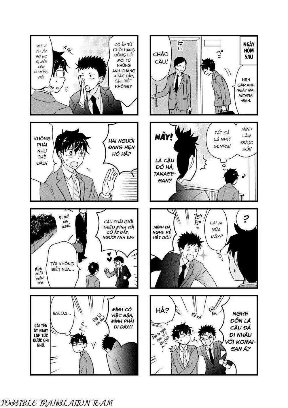 Senpai Nhỏ Nhắn Của Tôi Rất Dễ Thương Chương 8 Ảnh 10