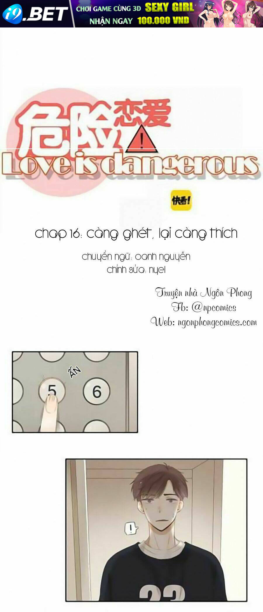 Tình Yêu Nguy Hiểm Chương 16 Ảnh 9
