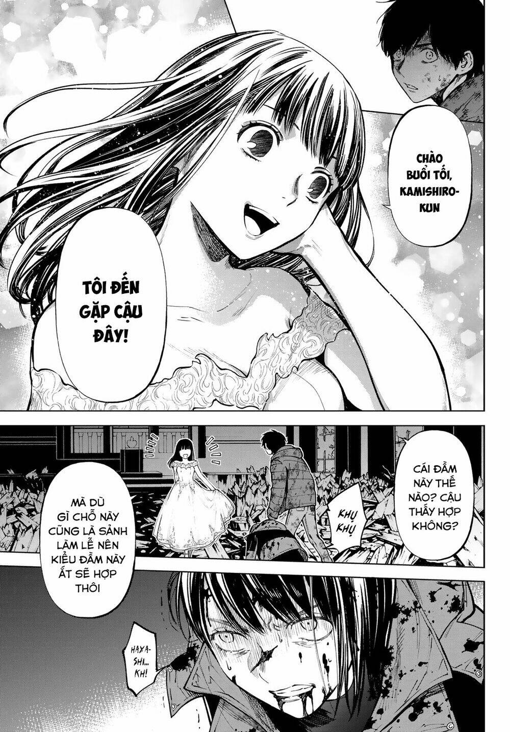 Konya Wa Tsuki Ga Kirei Desu Ga, Toriaezu Shi Ne Chương 54 Ảnh 33