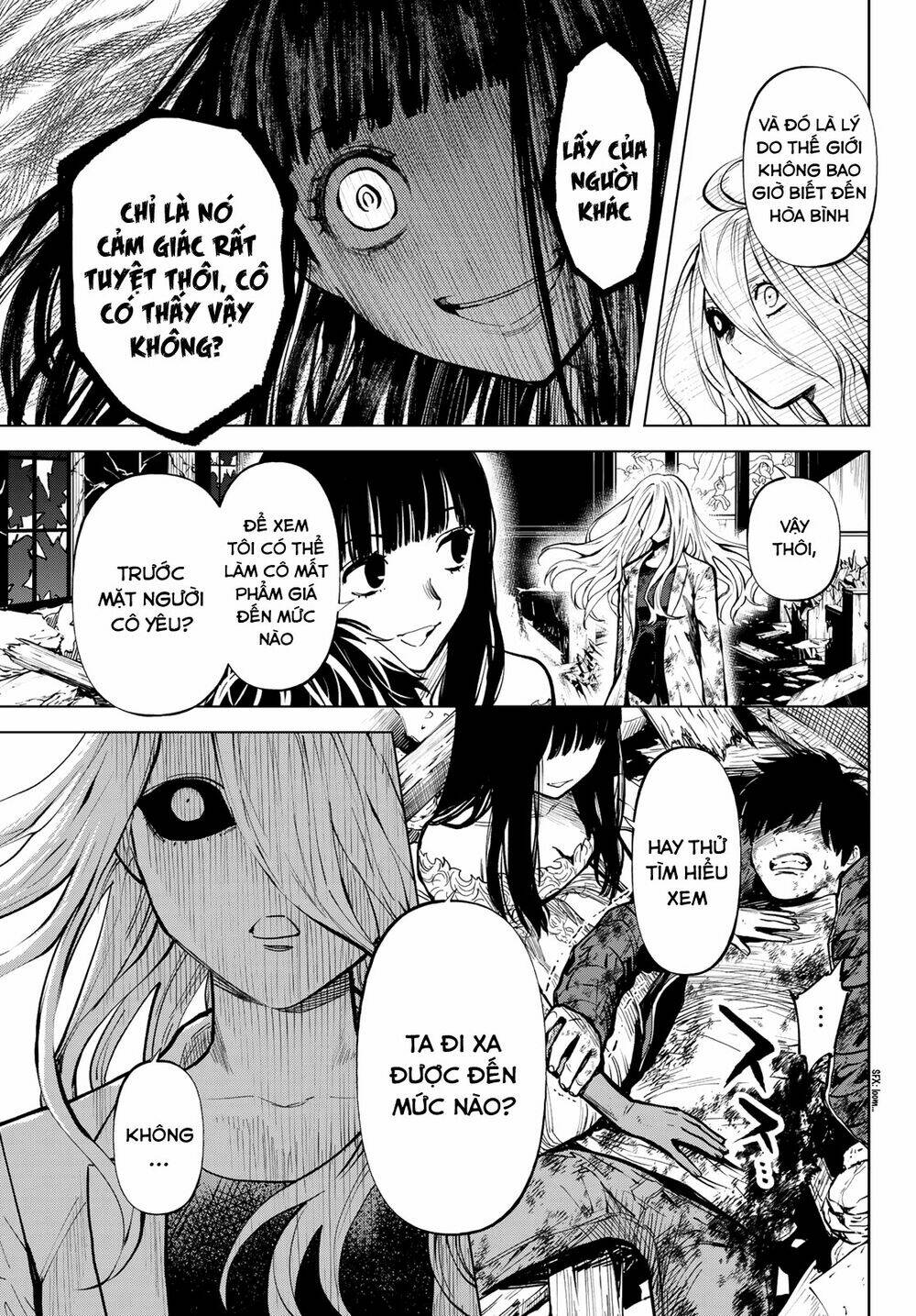 Konya Wa Tsuki Ga Kirei Desu Ga, Toriaezu Shi Ne Chương 55 Ảnh 24