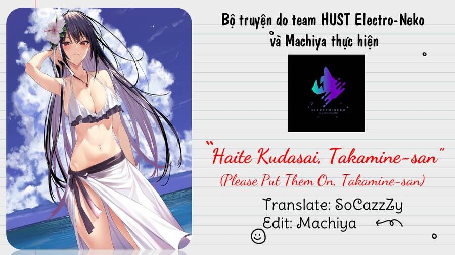 Haite Kudasai, Takamine San Chương 46 Ảnh 33