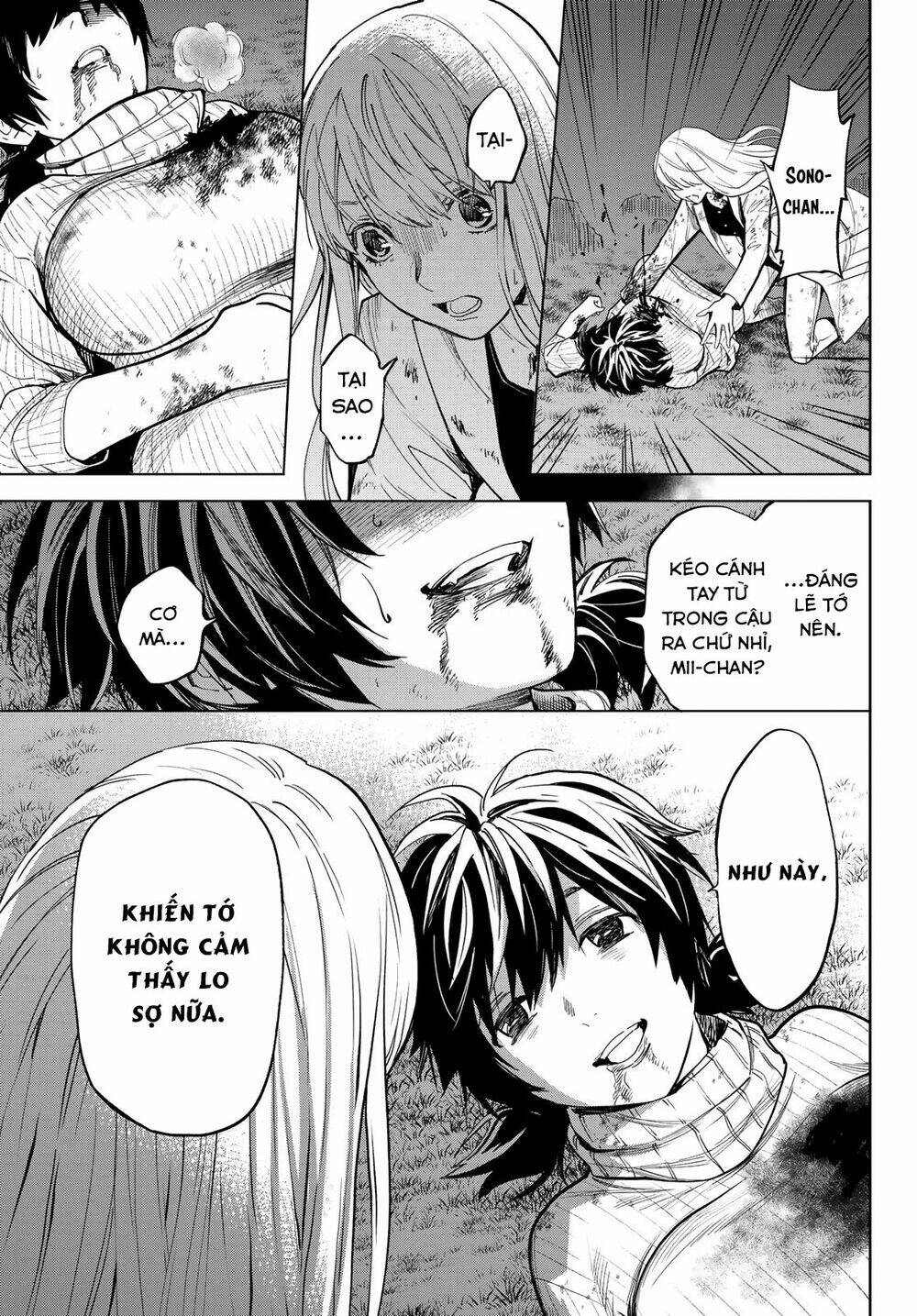 Konya Wa Tsuki Ga Kirei Desu Ga, Toriaezu Shi Ne Chương 53 Ảnh 8
