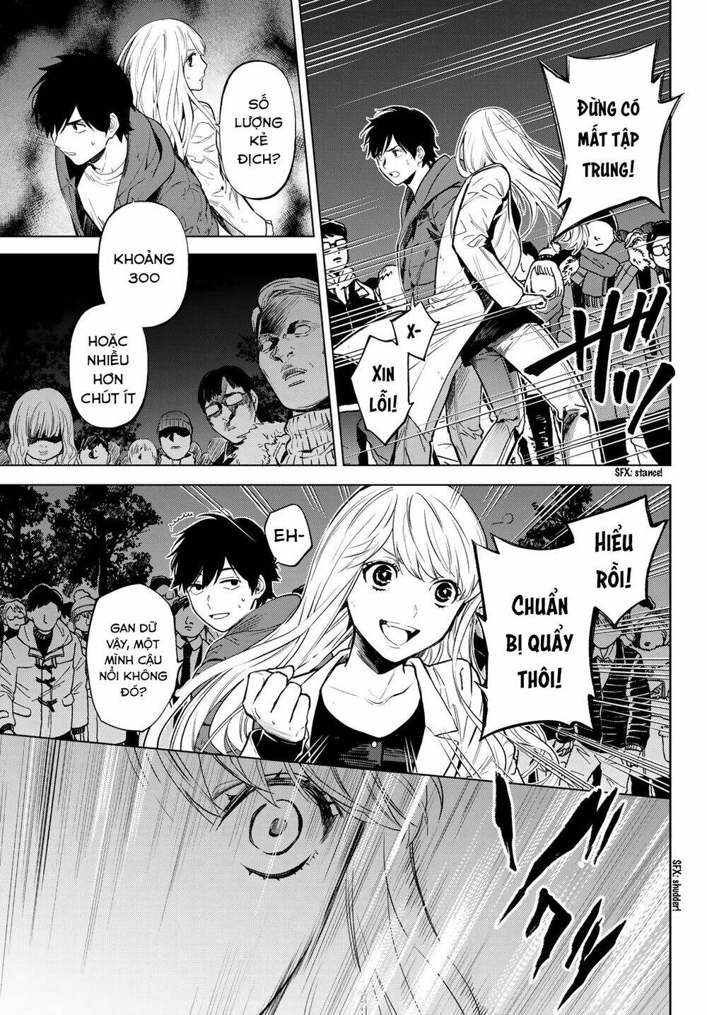 Konya Wa Tsuki Ga Kirei Desu Ga, Toriaezu Shi Ne Chương 52 Ảnh 10