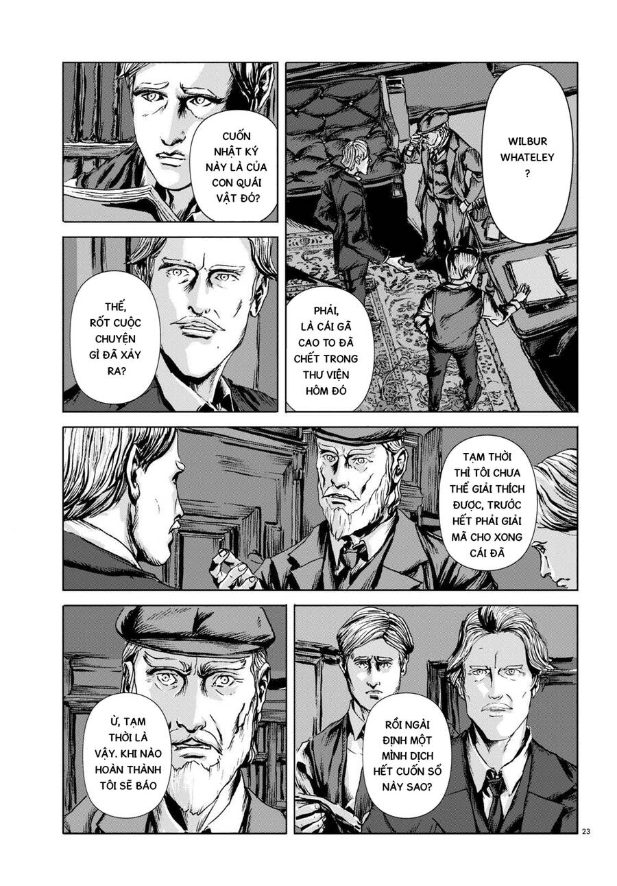 The Dunwich Horror - Dunwich No Kai Chương 12 Ảnh 23