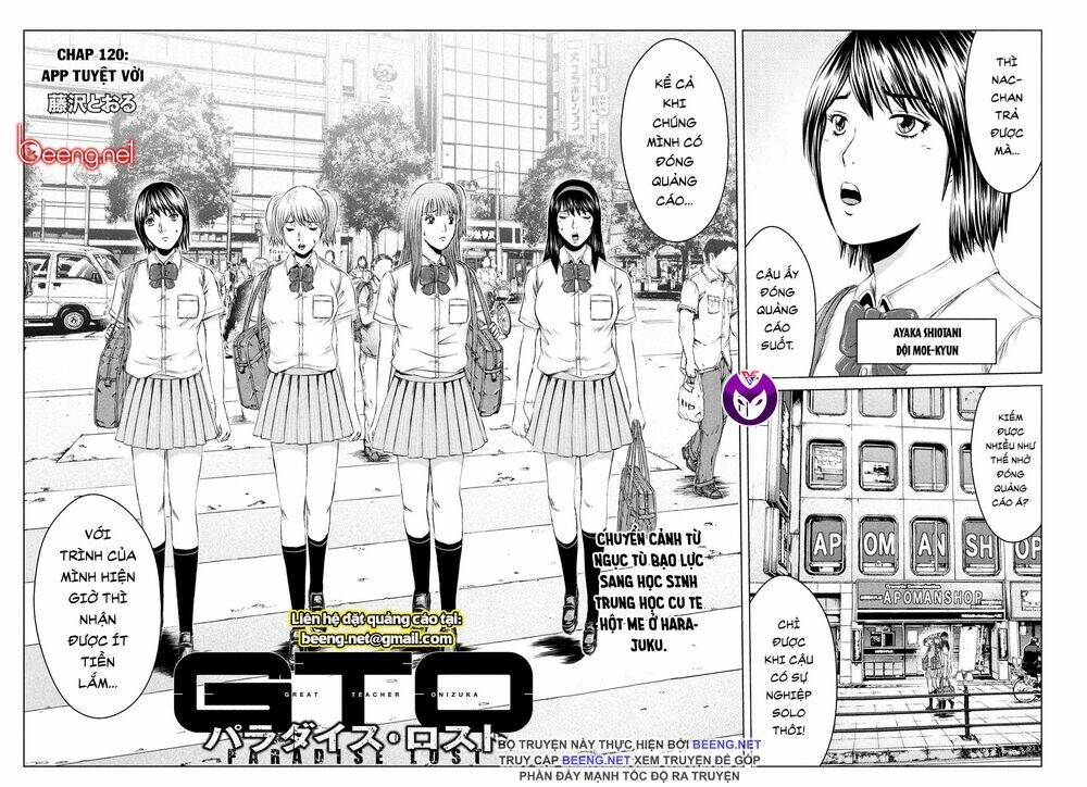 Great Teacher Onizuka : Paradise Lost Chương 120 Ảnh 3