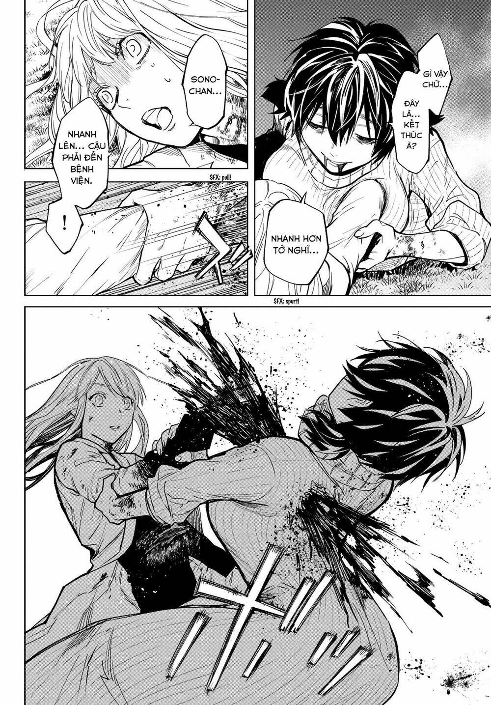 Konya Wa Tsuki Ga Kirei Desu Ga, Toriaezu Shi Ne Chương 53 Ảnh 7