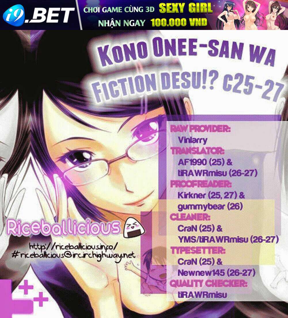 Kono Oneesan Wa Fliction Desu!? Chương 26 Ảnh 27