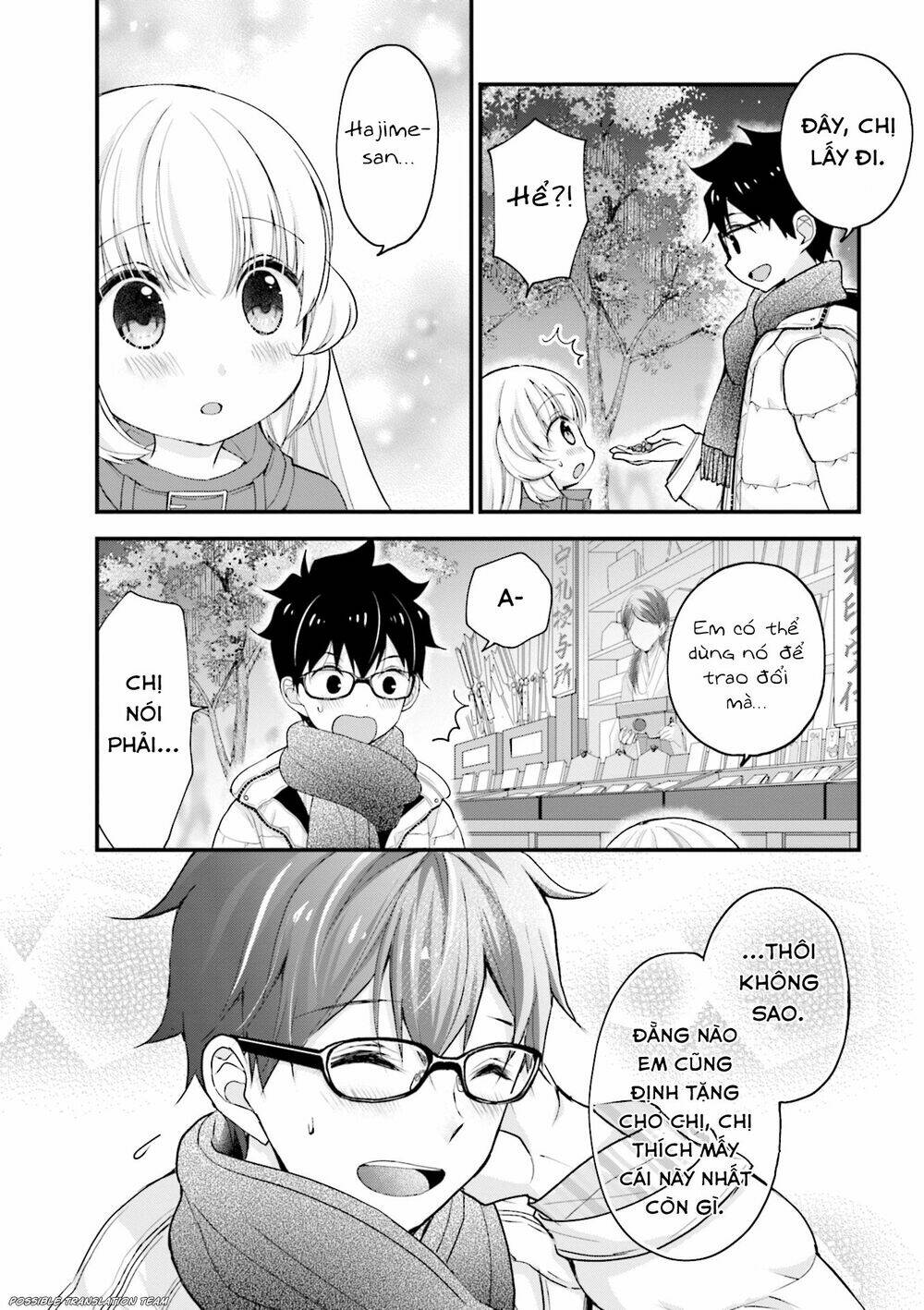 Senpai Kiêm Bạn Gái Nhỏ Nhắn Của Tôi Rất Dễ Thương Chương 10 Ảnh 11
