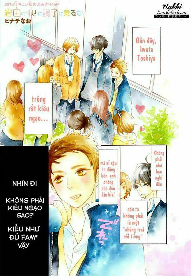 Iwata No Kuseni Choushi Ni Noruna! Chương 1 Ảnh 6