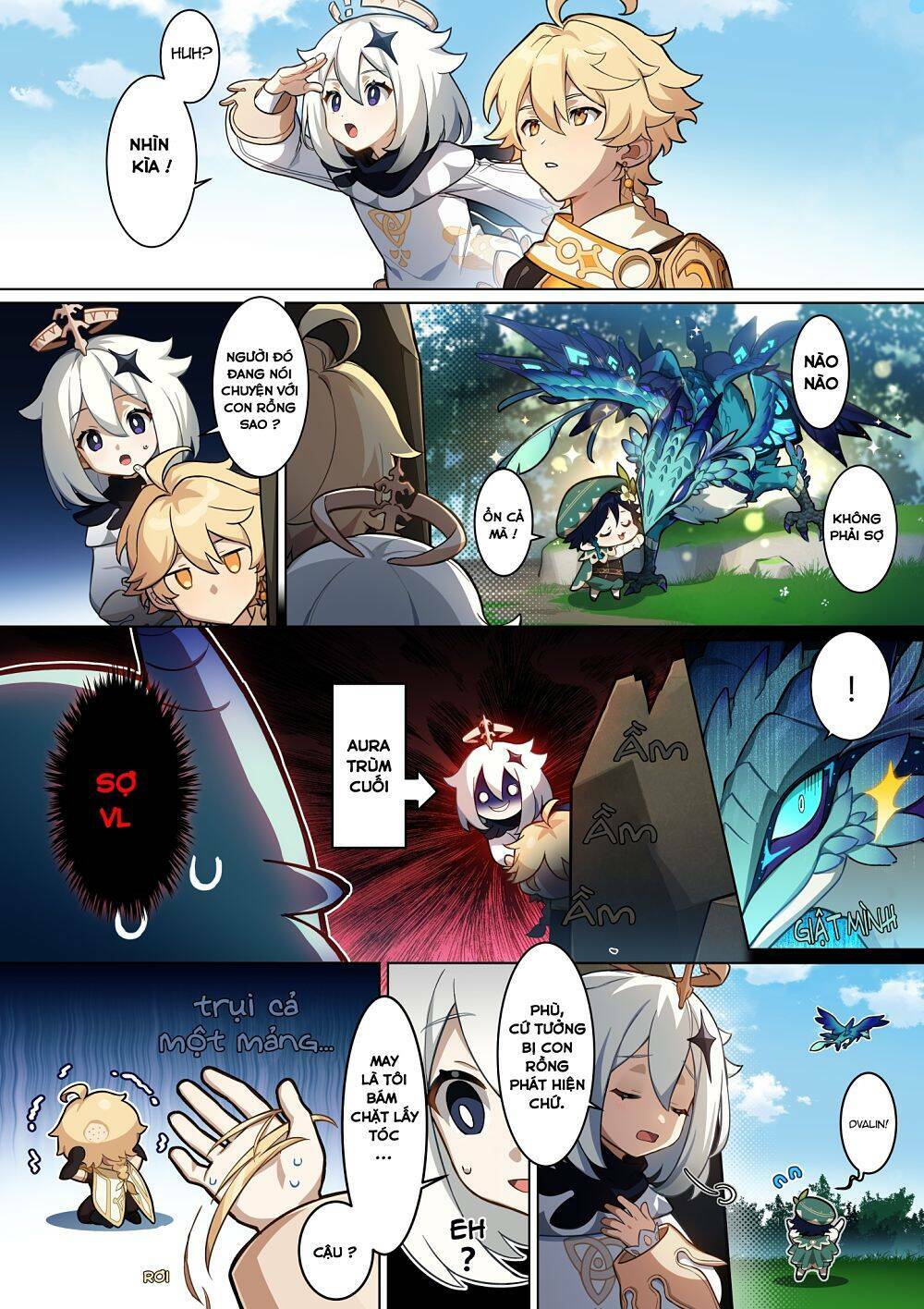 Genshin Impact 4-Koma Chương 4 Ảnh 4