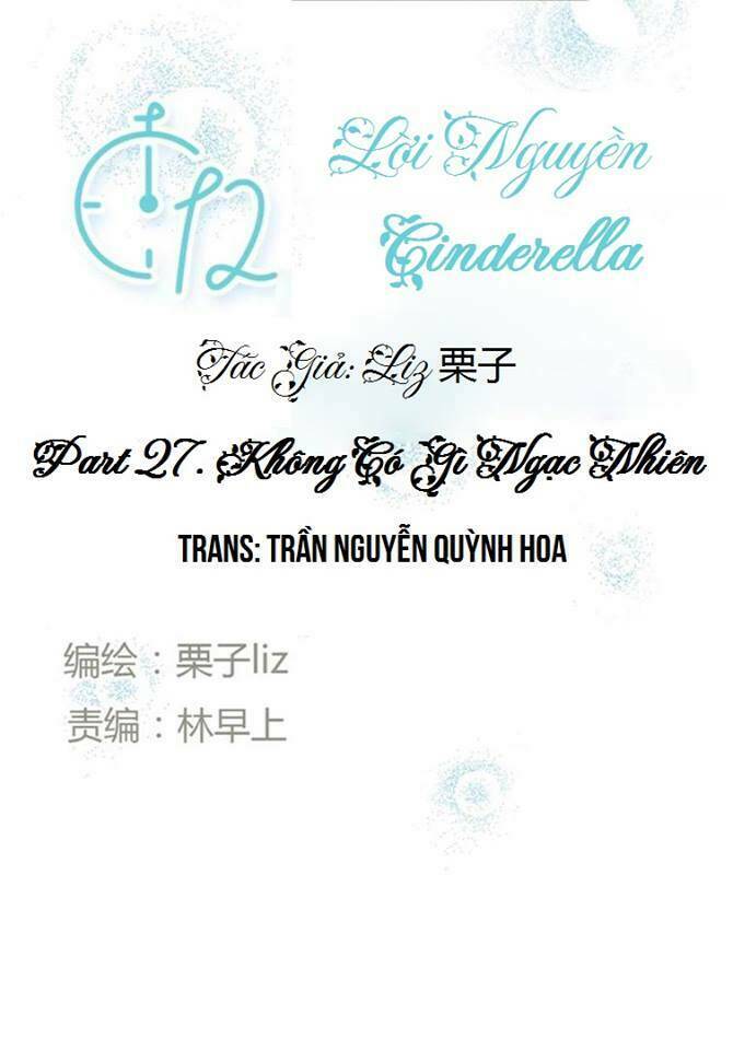 12 Giờ Của Lọ Lem Chương 27 Ảnh 2
