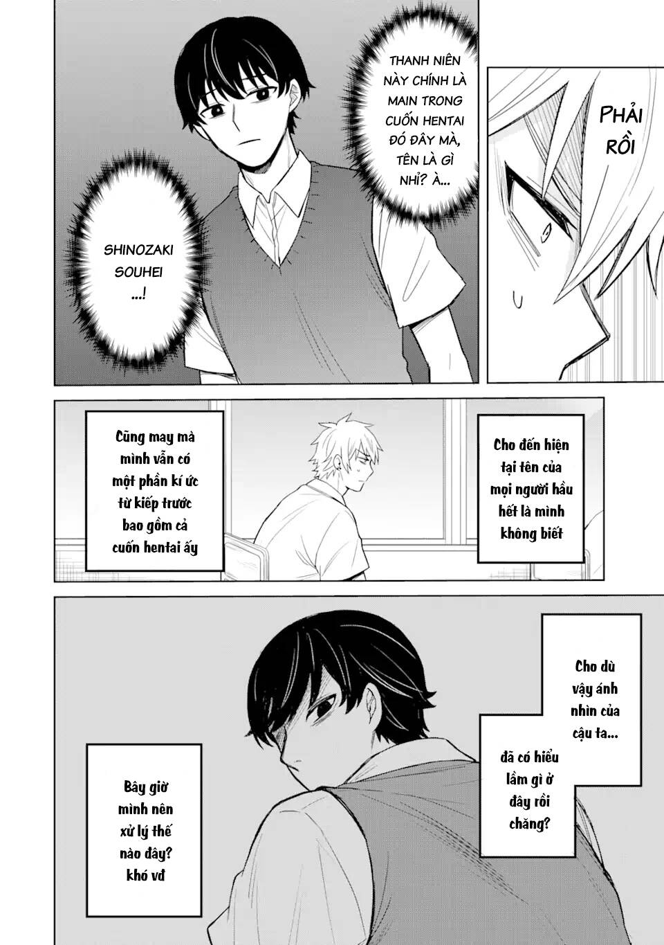 Tái Sinh Thành Tên Cặn Bã Trong Bộ Manga Cắm Sừng Mình Từng Đọc. Thế Nhưng Giờ Đây, Cô Nàng Nữ Chính Của Bộ Manga Ấy Lại Chủ Động Tiếp Cận Tôi Chương 2 Ảnh 13