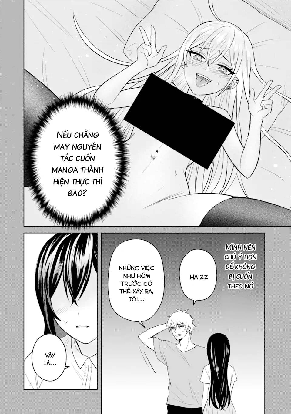 Tái Sinh Thành Tên Cặn Bã Trong Bộ Manga Cắm Sừng Mình Từng Đọc. Thế Nhưng Giờ Đây, Cô Nàng Nữ Chính Của Bộ Manga Ấy Lại Chủ Động Tiếp Cận Tôi Chương 3 Ảnh 4