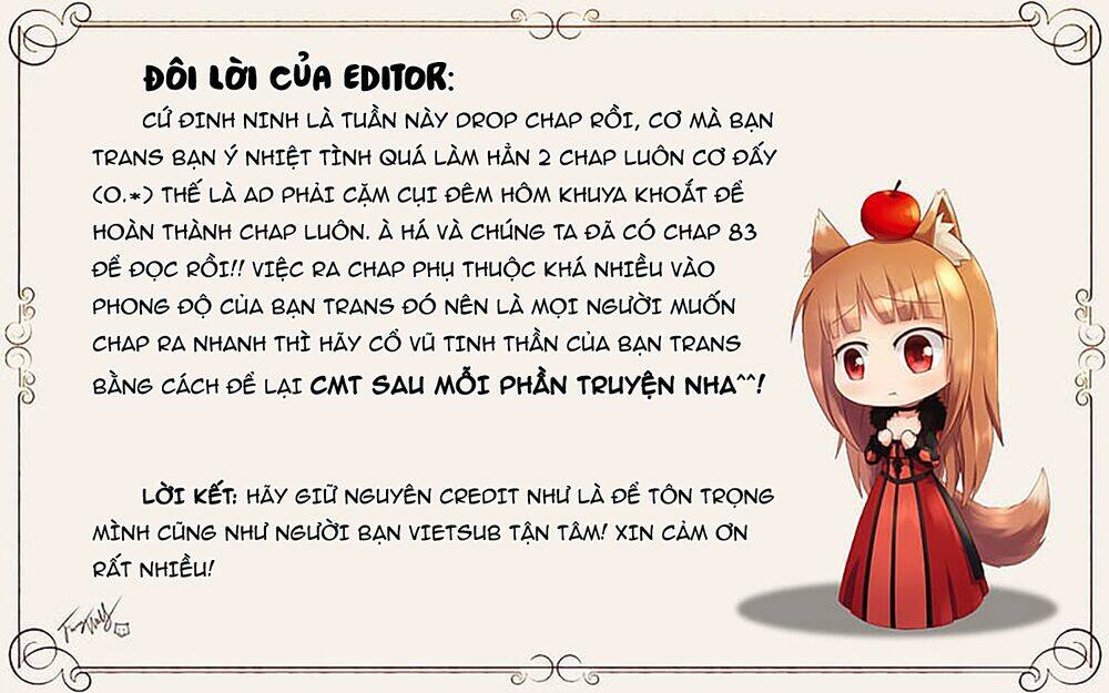 Ookami To Koushinryou Chương 83 Ảnh 3