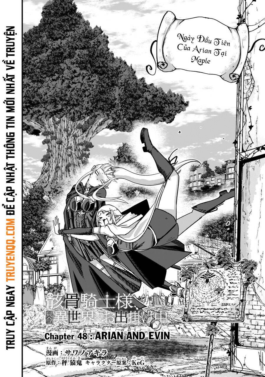 Gaikotsu Kishi-Sama, Tadaima Isekai E O Dekake-Chū Chương 48 Ảnh 4