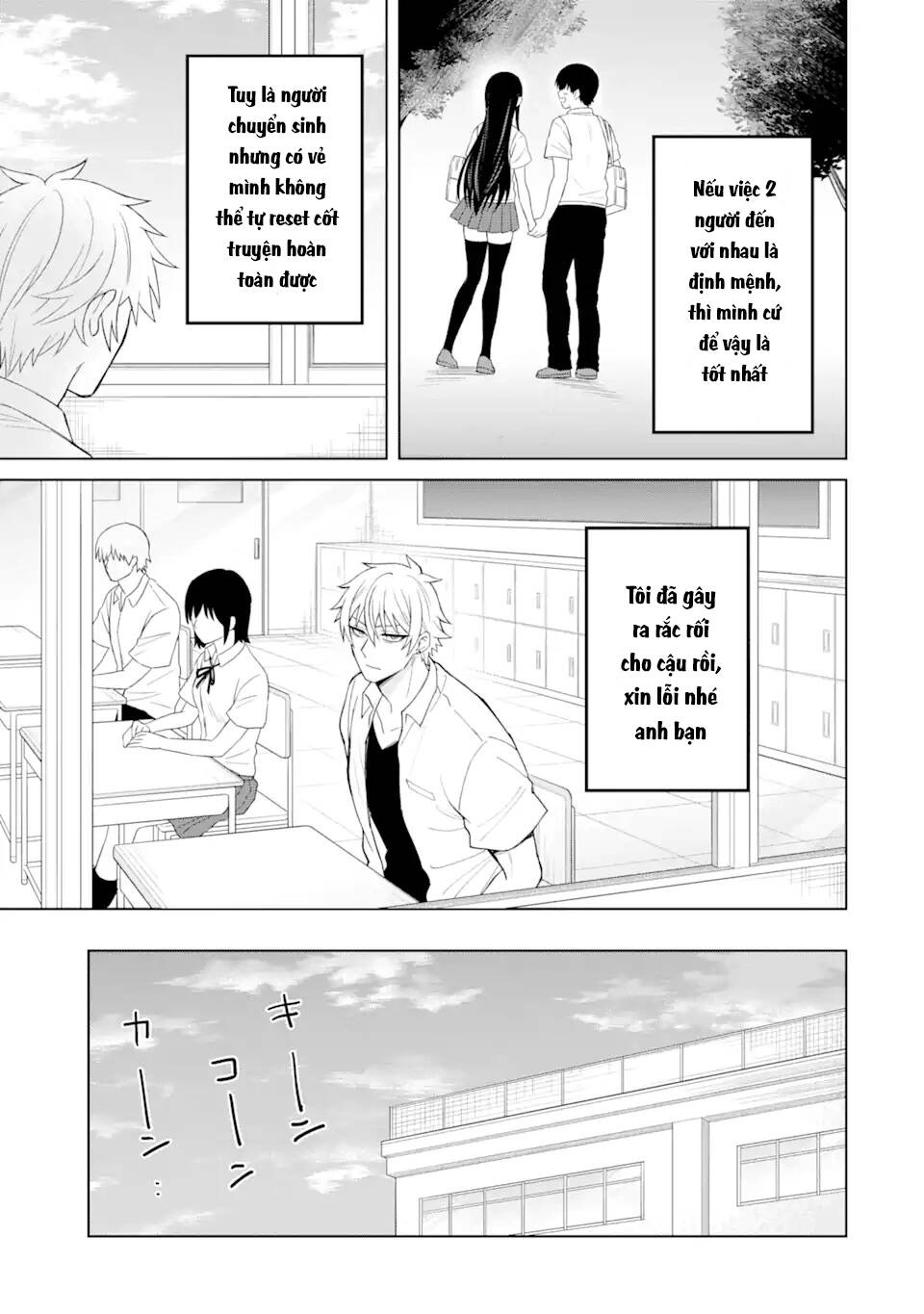 Tái Sinh Thành Tên Cặn Bã Trong Bộ Manga Cắm Sừng Mình Từng Đọc. Thế Nhưng Giờ Đây, Cô Nàng Nữ Chính Của Bộ Manga Ấy Lại Chủ Động Tiếp Cận Tôi Chương 2 Ảnh 14